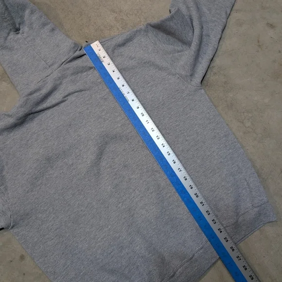 VTG Jansport WSU Cougars Hoodie Full Zip Gray Flaws USA Made Mens XL - Picture 11 of 11